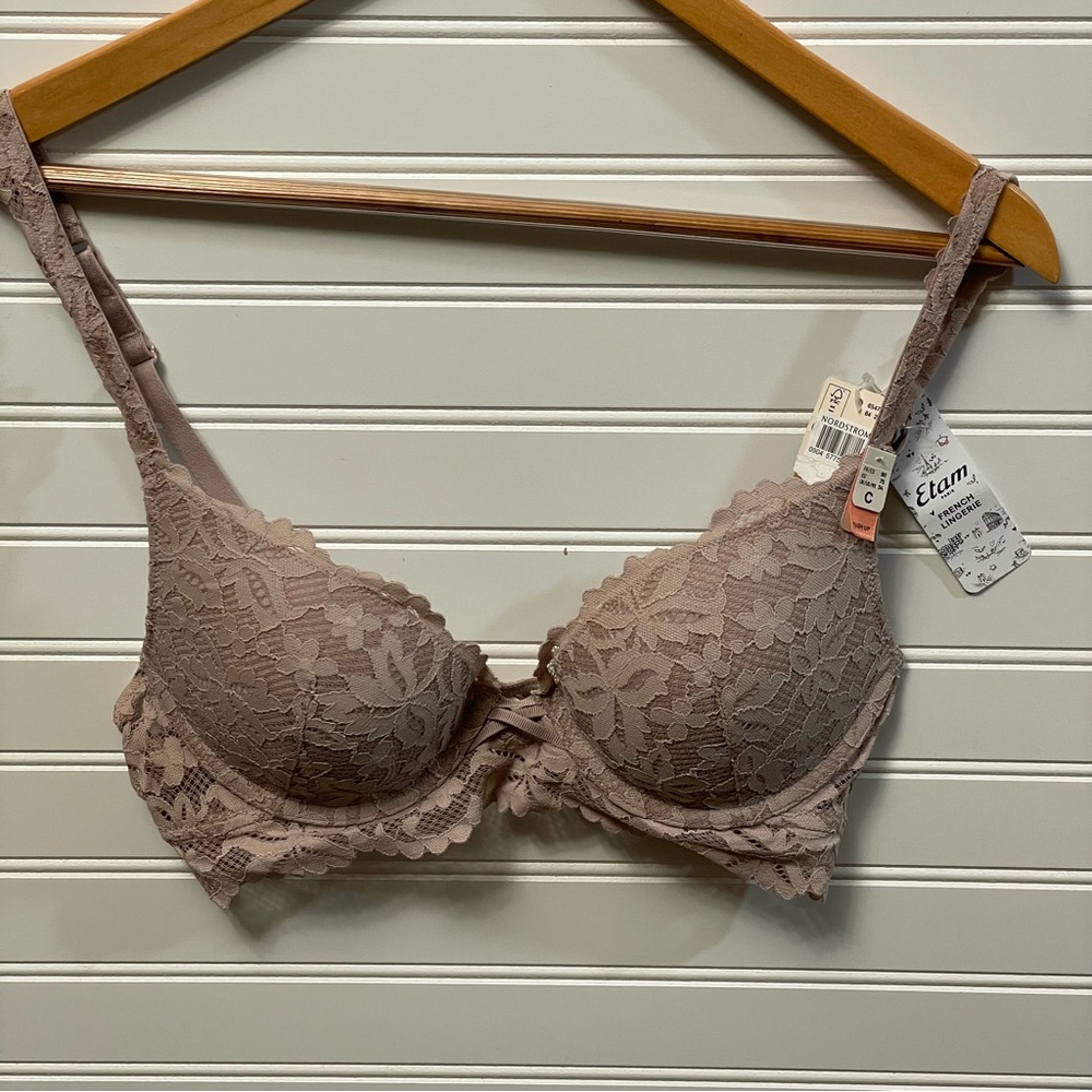 Etam Legende Bra No. 2 The Plunge Push-Up Bra 34C